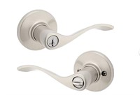 Satin Nickel Finish Entry Lever Door Knob $33