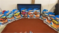 9 Miscellaneous lot of New Hot wheels on card