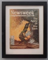 Framed copy of Newsweek March 18th 1968