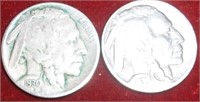 1930S & 1934P Indian Head/Buffalo Nickel