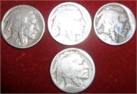 1920P(3) & 1920S Indian Head/Buffalo Nickel