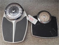 (2) weight scales by Taylor and Heath-o-Meter