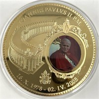 3 " Pope Paul II Vatican Medal