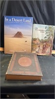 Religious books & photographs of Israel, Egypt &