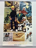 1988 original Johnny Quest promotional poster 33