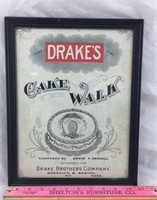 Framed Antique Sheet Music Title Page