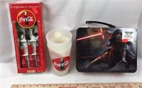 Coca-Cola Silverware and Cups and Star Wars