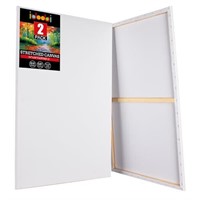 idoobi Stretched Canvases for Painting 2 Pack 24x