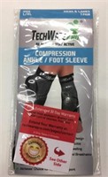 New TechWare Pro Compression Ankle/Foot Sleeve