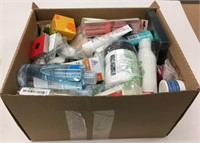 Box Lot of Assorted Personal Care Products