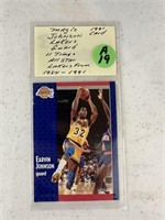 Sports Card Unc-Magic Johnson Laker's Guard