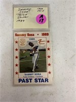 Sports Card Unc-Sammy Sosa 1989 Tulsa Drillers