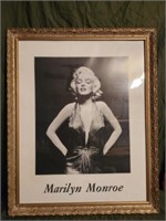 Framed Marilyn Monroe Poster