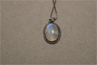 Sterling Labradorite Necklace & Chain