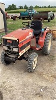 Yanmar F13 D tractor, 846 hours, 3 point, 540