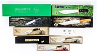 Lot of 9 Collector Bowie & Hunting Knives