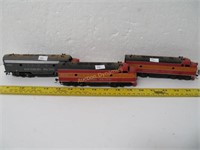 Three HO Locomotives