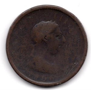 1806 Great Britain 1 Penny Coin