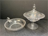2 Candlewick mint/candy dishes.