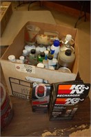 Various Automotive Cleaners, Oils & Lubes