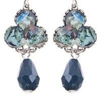 *Nygard Blue Crystal Drop Earring