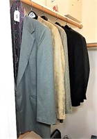 Men's Suit Jackets and Silk Ties