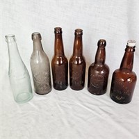 6 Assorted Chicago Beer Brewry Bottles