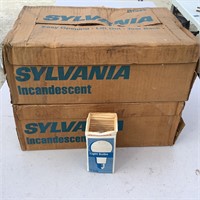 2- BOXES OF SYLVANIA LIGHT BULBS 69 WATT