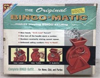 Vintage Bingo Drum Bingo Matic