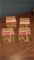 4 vintage Rubbermaid cup holder to open the
