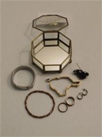 Medical jewelry: copper bracelet - copper ring -
