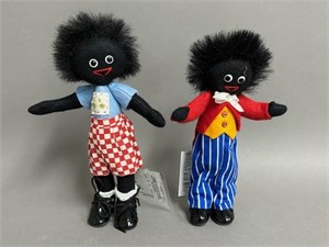 Pair of LE Golliwogs by Marg Sneddon