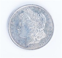 Coin 1878 7/8TF  Morgan Silver Dollar Almost Unc.