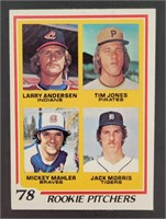 Jack Morris 1978 Topps Rookie Card