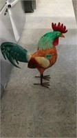 Metal Rooster 30” T