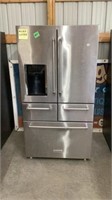 Kitchen Aid Refrigerator And Freezer 36” W x 33