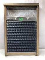 Vintage Soap Saver Metal Washboard