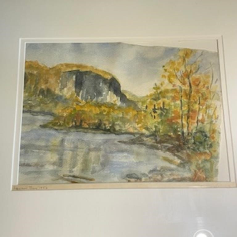 "Squaw Bay, 1956" Signed E. MacLennan