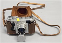 Vintage Royal Camera; Case & Lens