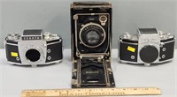 Vintage Cameras; Kodak & Exakta