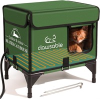 Clawsable Indestructible Heated Cat House