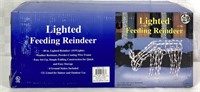 Lighted Feeding Reindeer(NIB)