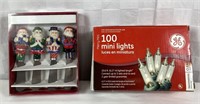 Holiday Cheese Spreaders and Mini Lights