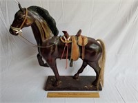 Wooden Horse 20" H