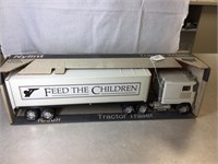 FEED THE CHILDREN SEMI, NIB, 1/32 SCALE