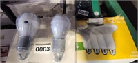 2PKS OF LIGHT BULBS