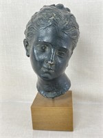 Head of The Virgin Composite Sculpture