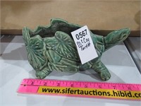 Vintage McCoy Turtle Planter NO SHIP