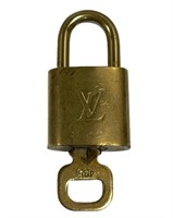 Authentic Louis Vuitton Padlock With Key
