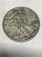 1942 D Walking Liberty Half Dollar